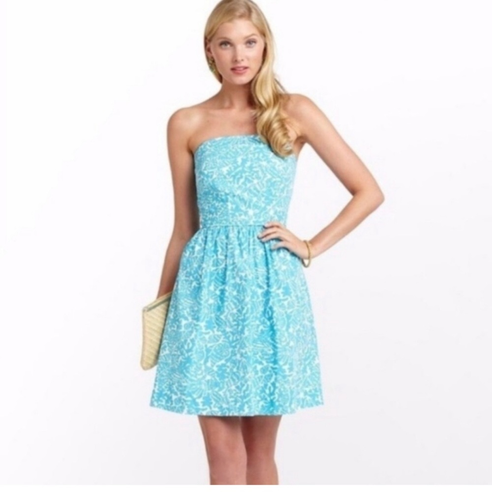 Lilly Pulitzer Blue Shells Dress